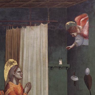 L’annonciation à sainte Anne (chapelle Scrovegni) - Giotto