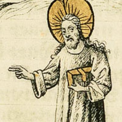 Separation of sea and sky (Utrecht Bible)
