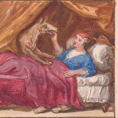 Le petit chaperon rouge (Perrault, Ms de 1695)