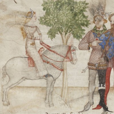 Lancelot n’est plus le meilleur chevalier du monde (Lancelot 343, F°4v)