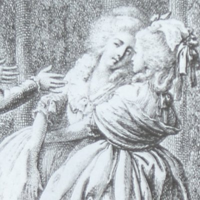 Julie défaille dans le bosquet (La Nouvelle Héloïse, 1785) - Chodowiecki
