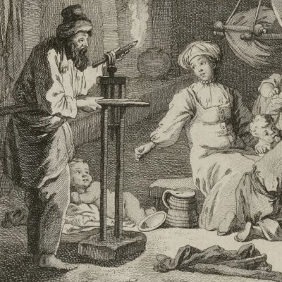 Soupé russe (Voyage en Sibérie Debure 1768) - Leprince