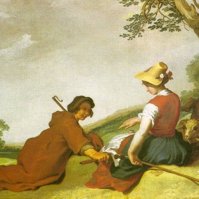 Berger et bergère - Bloemaert