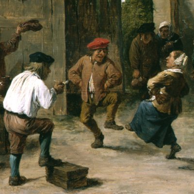 La fête de village (version de Berlin) - Teniers le Jeune