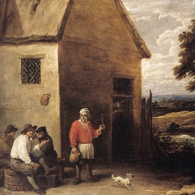 Scène de village - Teniers le Jeune
