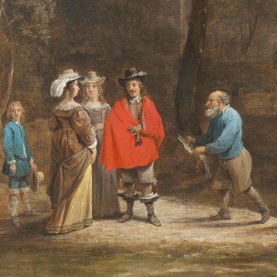 Vue de Het Sterckshof près d’Anvers - Téniers le Jeune