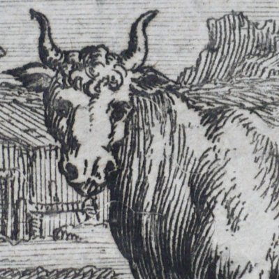 La Grenouille qui se veut faire aussi grosse que le bœuf (Barbin1668) - Chauveau