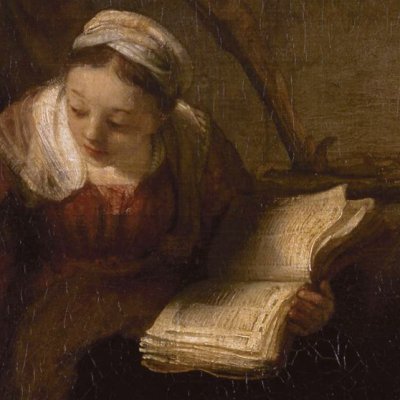 Sainte famille avec des anges - Rembrandt