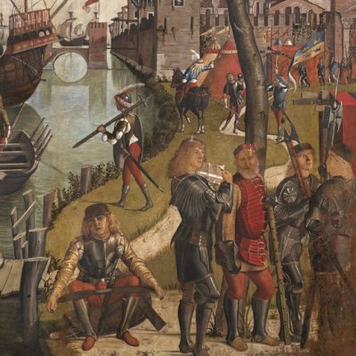 Ursula's arrival in Cologne (Legend of Saint Ursula) - Carpaccio