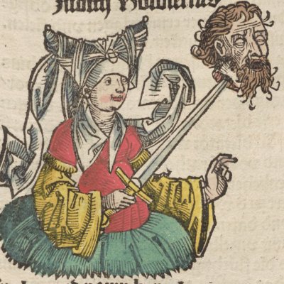 Judith et Holopherne (Chron. Nuremberg) - Wohlgemut/Pleydenwurff