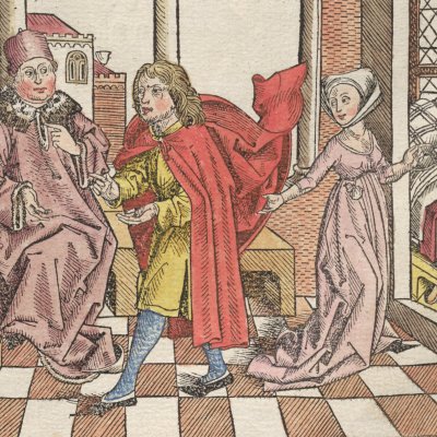 Joseph et la femme de Putiphar (Chronique de Nuremberg) - Wohlgemut/Pleydenwurff