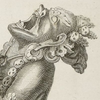 Idoles des Calmuczs zungores (Voy. Sibérie Debure 1768) - Caresme de Fécamp