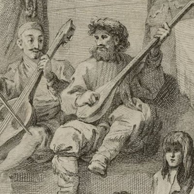 Danse russe (Voyage en Sibérie Debure 1768) - Leprince