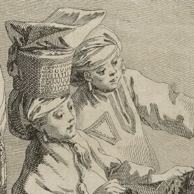 Femmes wotiakes en Sibérie (Voyage en Sibérie, Debure 1768) - Leprince