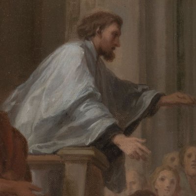 Un sermon de saint Augustin - Louis de Boullogne le jeune