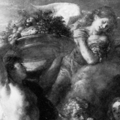 Le Christ dans le désert est servi par des anges - Charles de La Fosse
