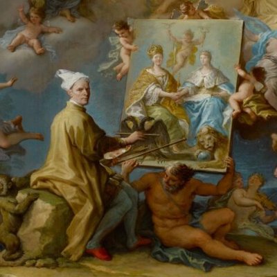 Allegory of the Peace of Utrecht and Rastatt - Paolo De Matteis