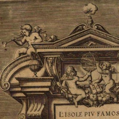 Page de titre (Porcacchi, Isole piu famose… 1576) - G. Porro