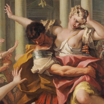 L’enlèvement des Sabines - Sebastiano Ricci