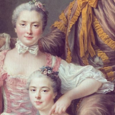 Le marquis de Sourches et sa famille - Drouais