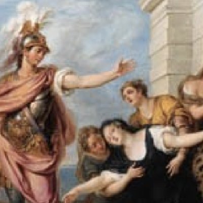 Pyrrhus et Andromaque - Charles Coypel