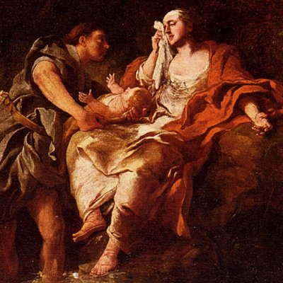 Moïse livré aux eaux du Nil - Jean-François de Troy
