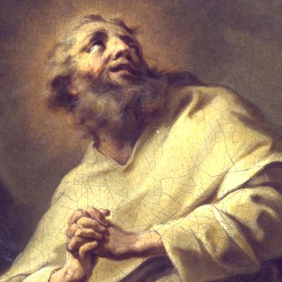 Saint Hymer en méditation - Restout (?)