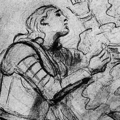 Bradamante confie l’anneau magique de Brunel à Mélisse - Fragonard