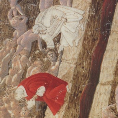 Les Margelles du Phlégéton (Dante Enfer ch15) - Botticelli