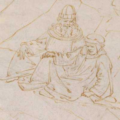 Les Négligents, 1ère saillie de l’antipurgatoire (Dante Purg ch4) - Botticelli