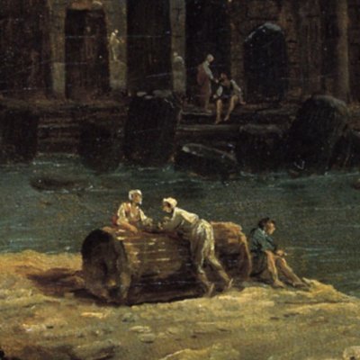 Temple au milieu de l’eau - Robert