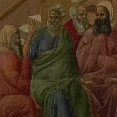 Le Christ devant Anne et le Reniement de Pierre (Maestà de Sienne) - Duccio