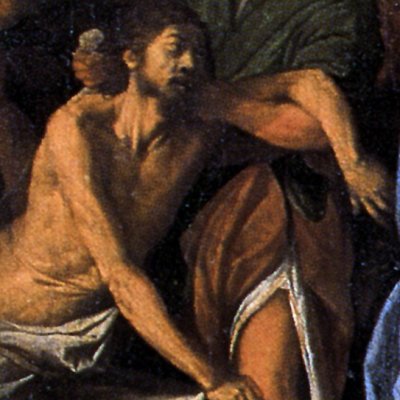 La résurrection de Lazare - Palma le vieux