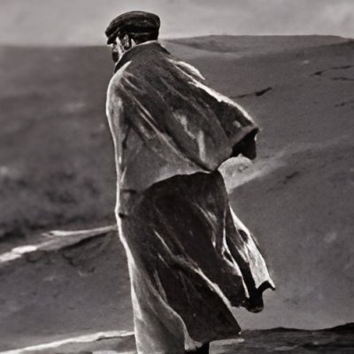 Watson dans la lande (Chien des Baskerville 1901) - Sidney Paget