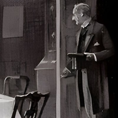 La visite du docteur Mortimer (Chien des Baskerville, 1901) - Paget