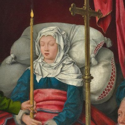 La mort de la Vierge (version de Munich) - Joos van Cleve