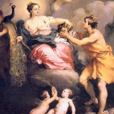 Junon recevant la tête d’Argus - Amigoni