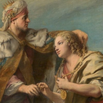 Joseph au palais de pharaon - Amigoni