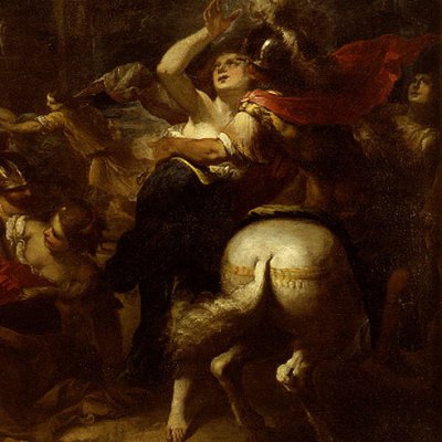 L’enlèvement des Sabines - Valerio Castello