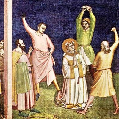Le martyre de saint Étienne - Bernardo Daddi