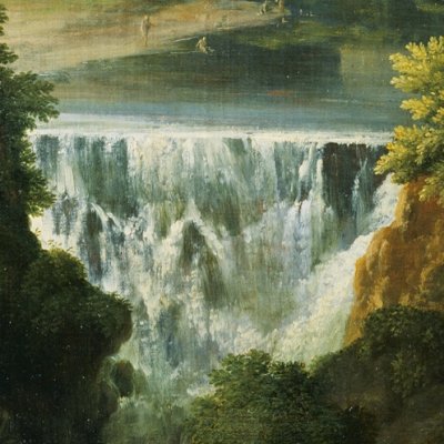 Les chutes de Tivoli - Gaspard Dughet