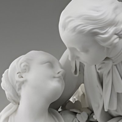 Anette et Lubin - Sèvres, d’après Falconet