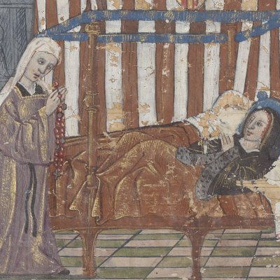 Dame Prudence raisonne Catherine d’Amboise (Livre des prudens & des imprudens)
