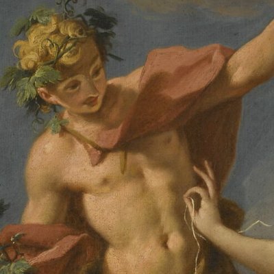 Bacchus et Ariane (version du Louvre) - Pittoni
