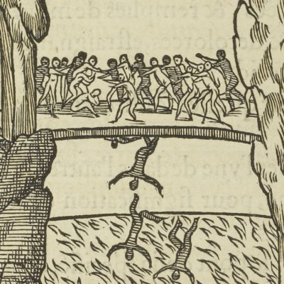 Tableau de l’Enfer (Songe de Poliphile, 1546, F89r) - Jean Goujon