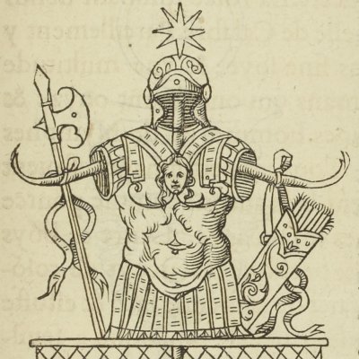 Trophées des nymphes de Cupidon (Songe de Poliphile, 1546, F116r) - Jean Goujon