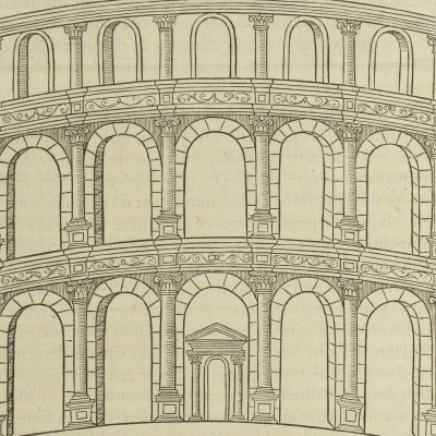 Le théâtre de Cythère (Songe de Poliphile, 1546, F123v) - Jean Goujon