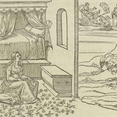 Vision de Polia (Songe de Poliphile, 1546, F146v) - Jean Goujon