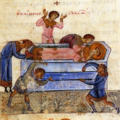 La mort de Salomon (Livre des Rois, F°89v°)