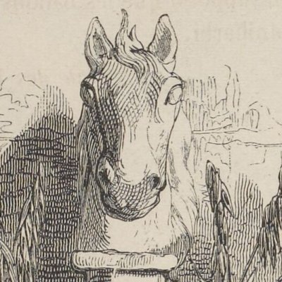 Frontispice de la quatrième partie (Gulliver, Garnier 1838) - Granville